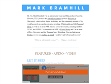 Tablet Screenshot of markbramhill.com